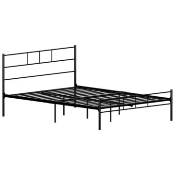 Vida Designs Dorset Bed 4ft6 Double, Black