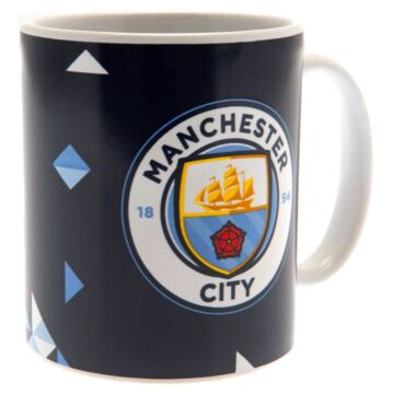 Manchester City Fc Particle Mug