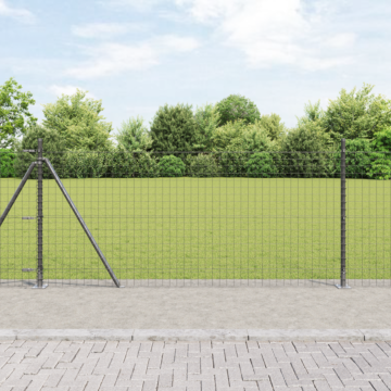 Vidaxl Fence Posts With Base Plates 52 Pcs Ø32mm 90cm Galvanised Steel