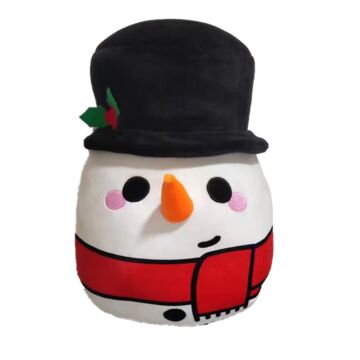 Squidglys Plush Toy - Cole The Snowman Christmas Festive Friends