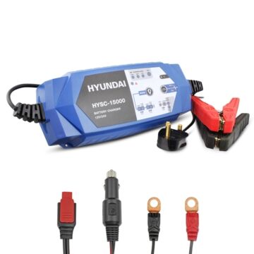 Hyundai Smart Battery Charger 12v/24v | Hysc-15000