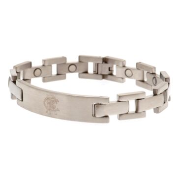 Rangers Fc Engraved Bracelet