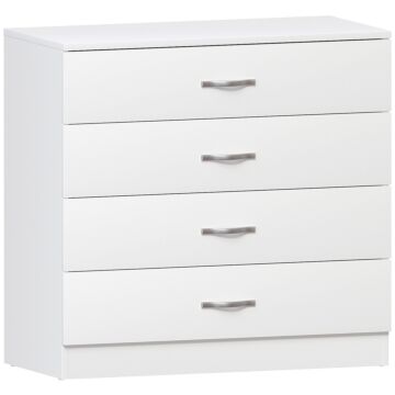 Vida Designs Riano 4 Drawer Chest, White