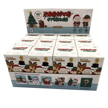 48pc Recycled Kids Jigsaw Puzzle - Christmas Festive Friends