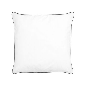 Bed Pillow White Cotton 80 X 80 Cm Soft Beliani