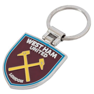 West Ham United Fc Executive Crest Keyring