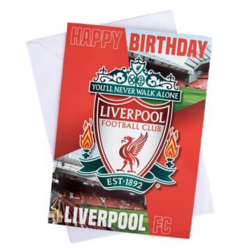 Liverpool Fc Musical Birthday Card