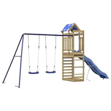 Vidaxl Outdoor Playset Impregnated Wood Pine