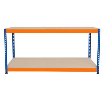 S-rax 2 Tier Workbench - 180cm X 60cm X 90cm