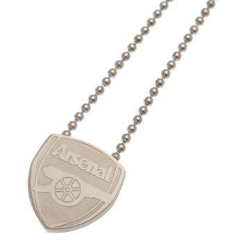 Arsenal Fc Stainless Steel Pendant & Chain