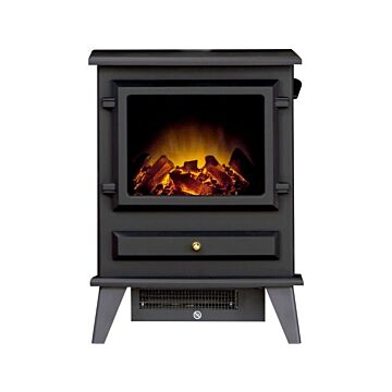 Adam Hudson Electric Stove In Black