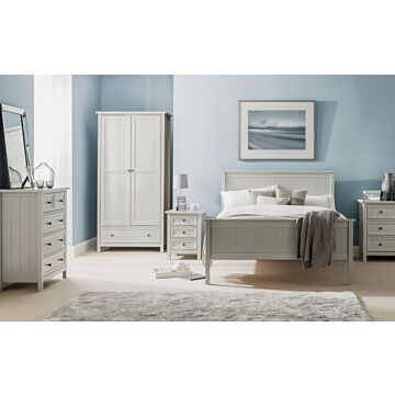 Maine 135cm Bed - Dove Grey