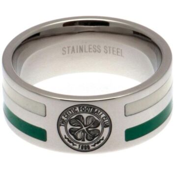 Celtic Fc Colour Stripe Ring Small