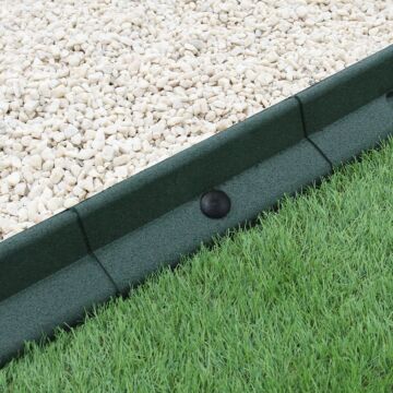 Flexible Lawn Edging Green 1.2m X 14