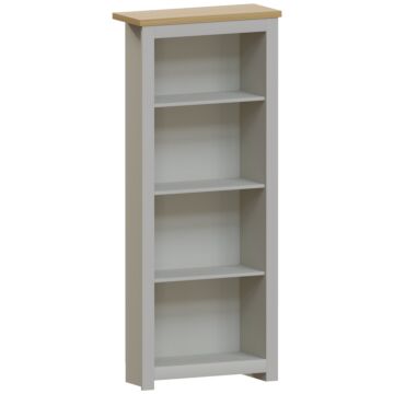 Arlington 4 Tier Bookcase, Grey