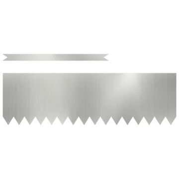 Vidaxl Lawn Edgings 50 Pcs 100x0,5x30 Cm Galvanised Steel