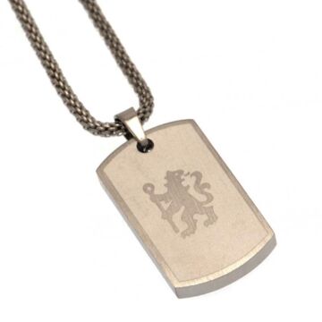 Chelsea Fc Icon Dog Tag & Chain