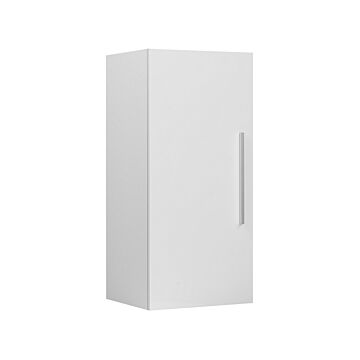 Bathroom Cabinet White 88 X 40 X 35 Cm Modern Beliani