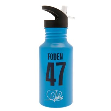 Manchester City Fc Aluminium Drinks Bottle Foden