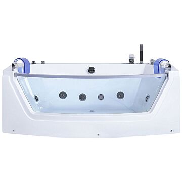 Freestanding Bubblebath 119 X 85 Cm Modern Design Beliani