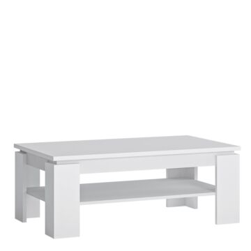 Fribo Large Coffee Table In White