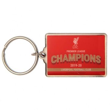 Liverpool Fc Premier League Champions Keyring