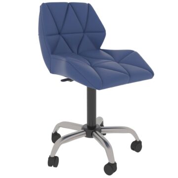 Vida Designs Geo Office Chair, Blue