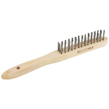 Sip 4-row Stainless Steel Wire Brush