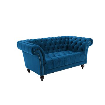 Chester 2 Seater Sofa Blue