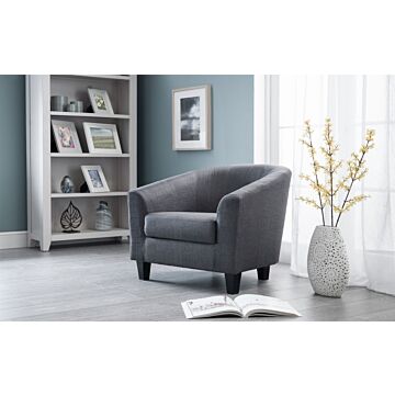 Hugo Tub Chair - Slate Grey