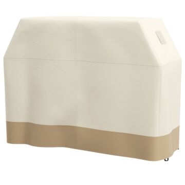 Outsunny 66w X 152lcm Pu Coated Protective Grill Cover - Beige