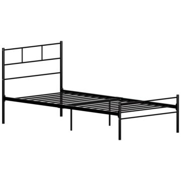 Dorset Bed 3ft Single, Black