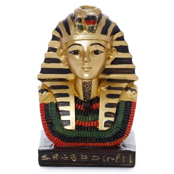 Decorative Gold Egyptian 11cm Tutankhamen Bust