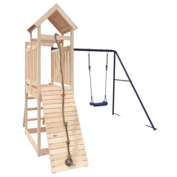 Vidaxl Outdoor Playset Solid Wood Pine