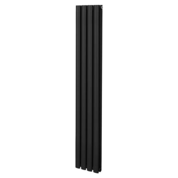 Oval Column Radiator – 1600mm X 240mm – Black