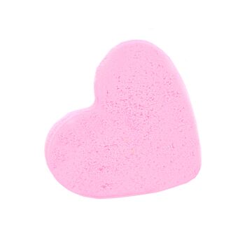 Love Heart Bath Bomb 70g - Bubblegum - Pack Of 5