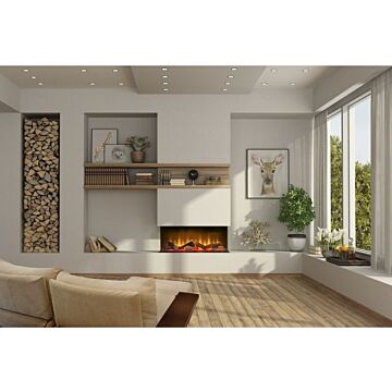 Acantha Aspire 75 Panoramic Media Wall Electric Fire