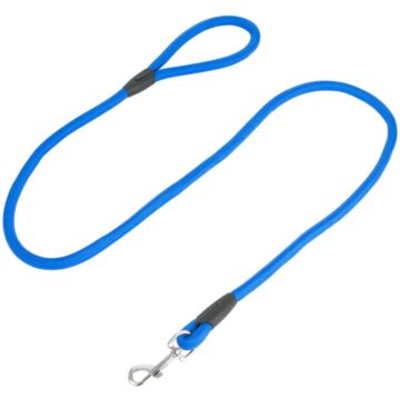 Dog Rope Lead With Collar Hook - 1.5m Blue