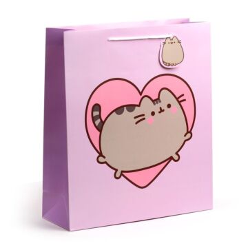 Gift Bag (extra Large) - Pusheen The Cat Heart