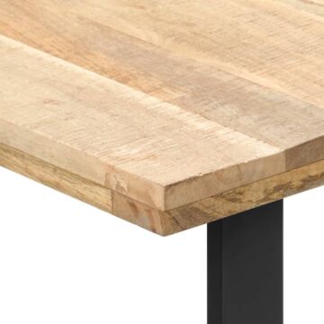 Vidaxl Dining Table 180x90x76 Cm Solid Mango Wood