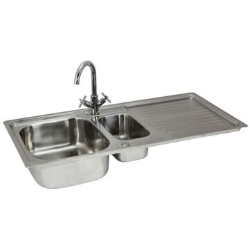 Premium Stainless Steel Kitchen Sink & Victoria Tap