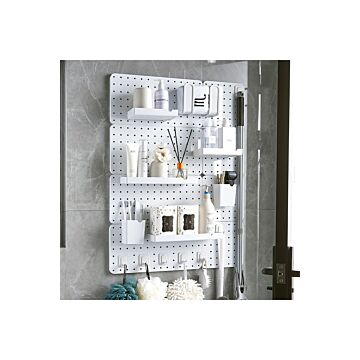 Pegboard Combination Wall Shelf Storage Kit Kitchen