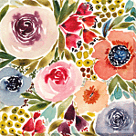 Summer Petals I By Cheryl Warwick - Canvas Print