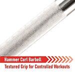 Body Revolution Olympic Hammer Curl Barbell Bar