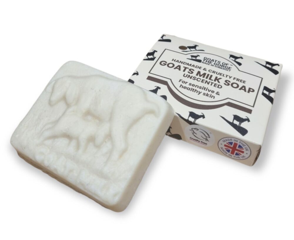 Goats Of The Gorge Goats Milk Unscented Medium Soap