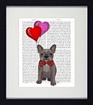 Dogs In Love Iii By Fab Funky - Framed Art