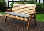 Three Seater Winchester Bench - Grey