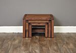 Shiro Walnut Nest Of 3 Coffee Tables