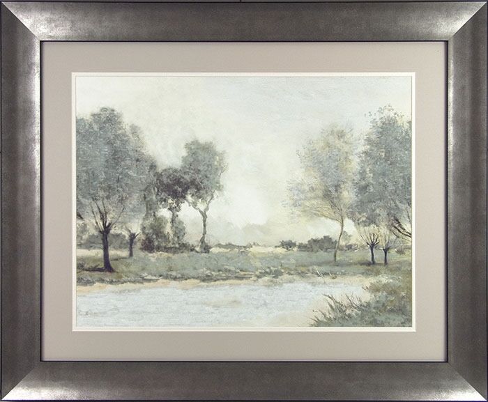 By The Pond I Large By Christy Mckee - Framed Art