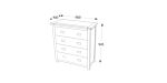 Boston 4 Drawer Chest